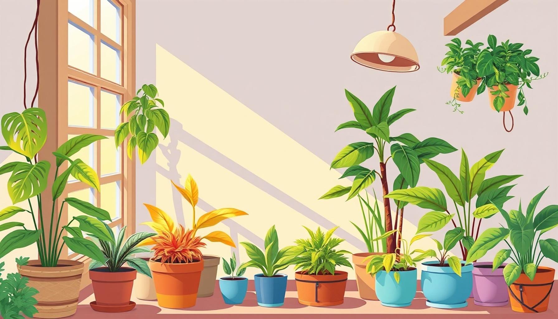 How to Find the Ideal Sunlight for Your Indoor Plants A Guide