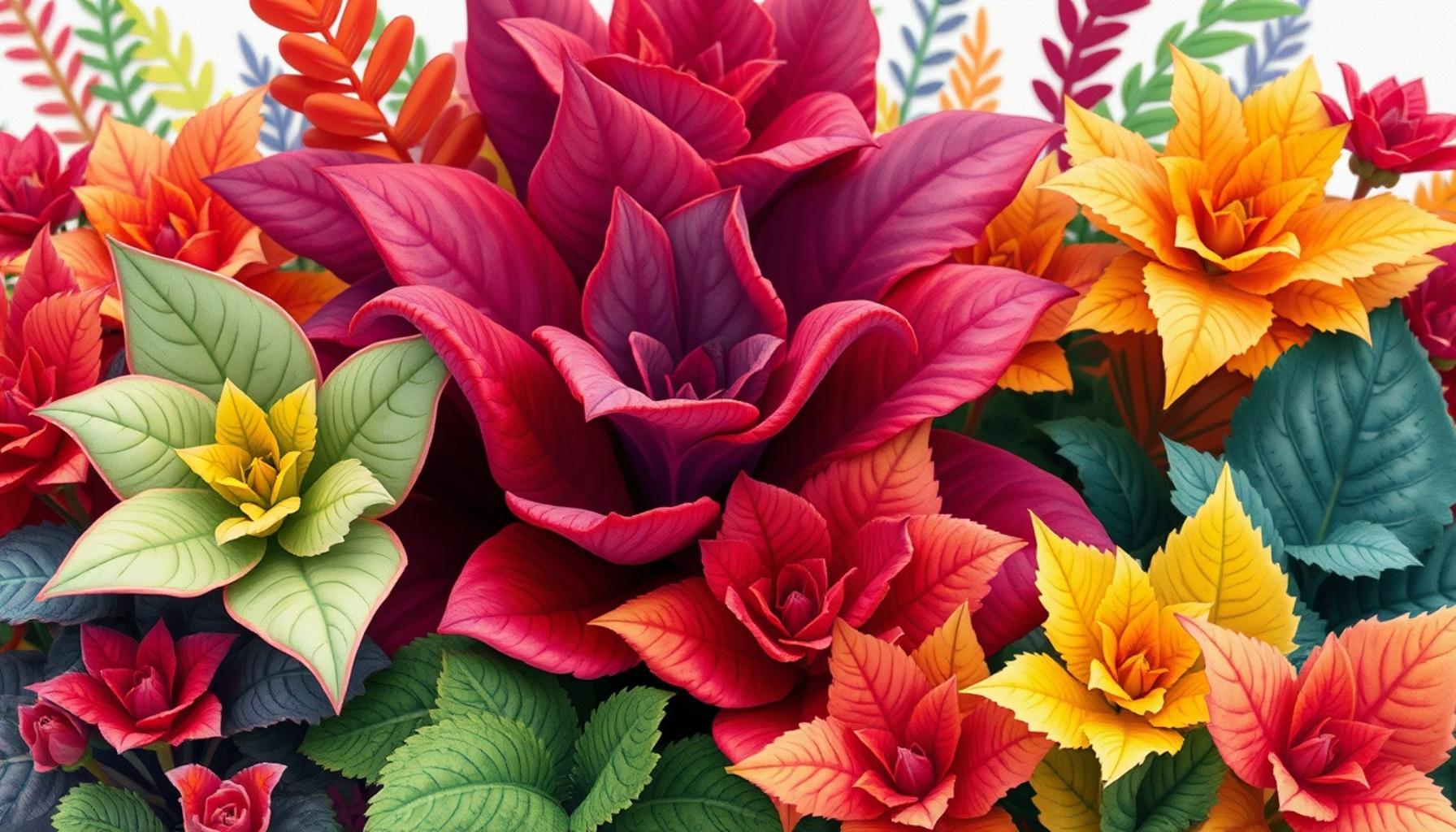 Colorful Foliage Plants: Adding Visual Interest to Your Home Garden