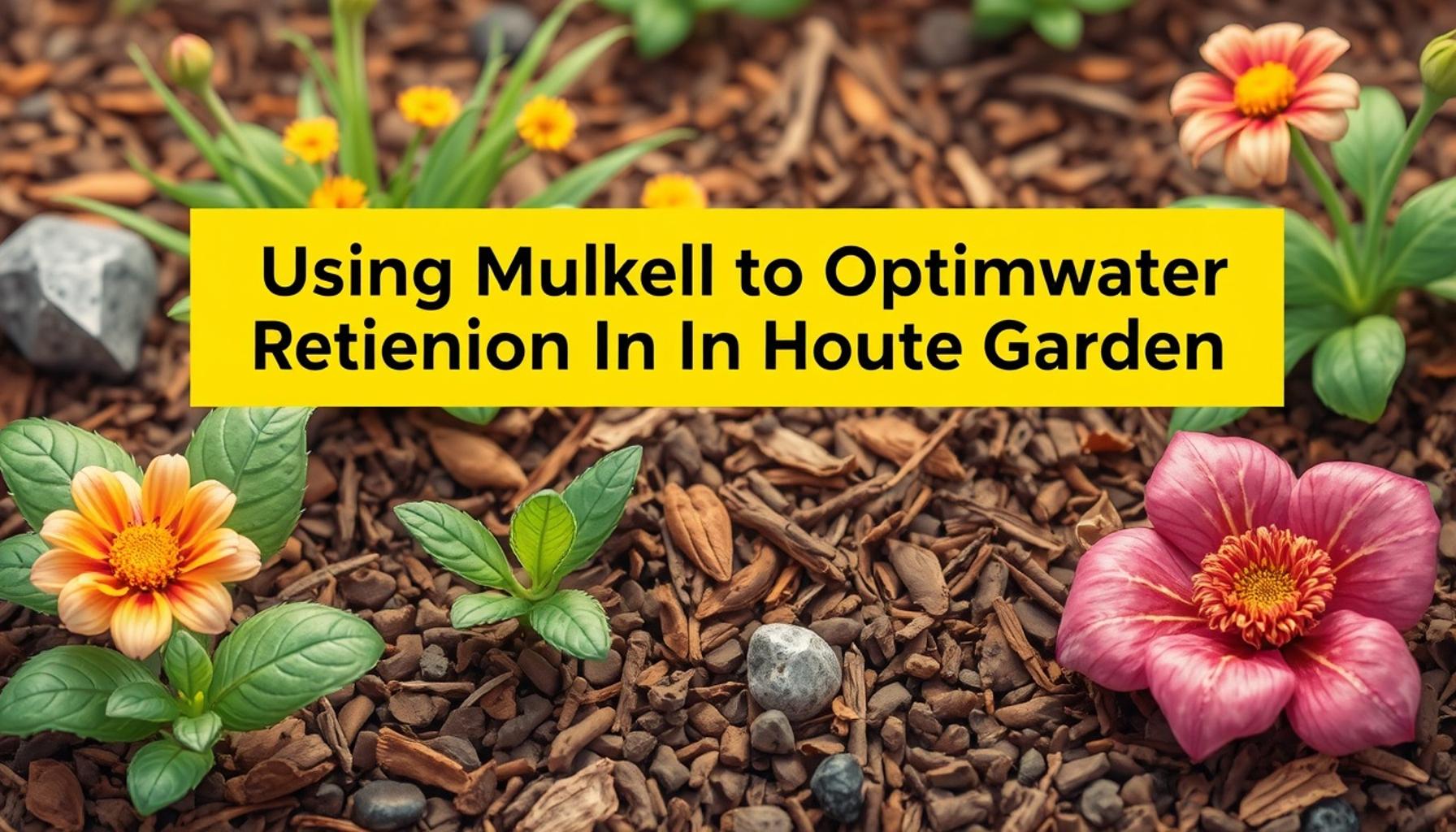 Using Mulch to Optimize Water Retention in Your Home Garden